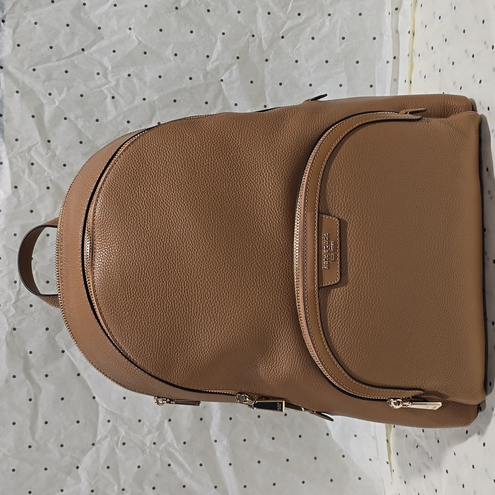 Kate Spade Hudson Large Backpack, Bungalow Brown - Picture 7 of 11